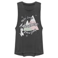 thumbnail image 1 of Junior's Frozen Olaf Mountain Adventure Festival Muscle Graphic Tee Charcoal X Small, 1 of 3