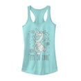 thumbnail image 1 of Junior's Frozen Olaf So Cool  Racerback Tank Top Cancun 2X Large, 1 of 3