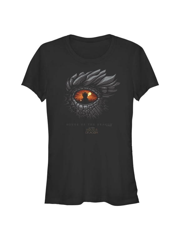Junior's Game of Thrones: House of the Dragon Eye of the Dragon Graphic Tee Black X Large