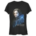 thumbnail image 1 of Junior's Game of Thrones Jon Snow Night's Watch  Graphic Tee Black Medium, 1 of 2