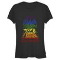thumbnail image 1 of Junior's Game of Thrones Rainbow Iron Throne  Graphic Tee Black 2X Large, 1 of 3