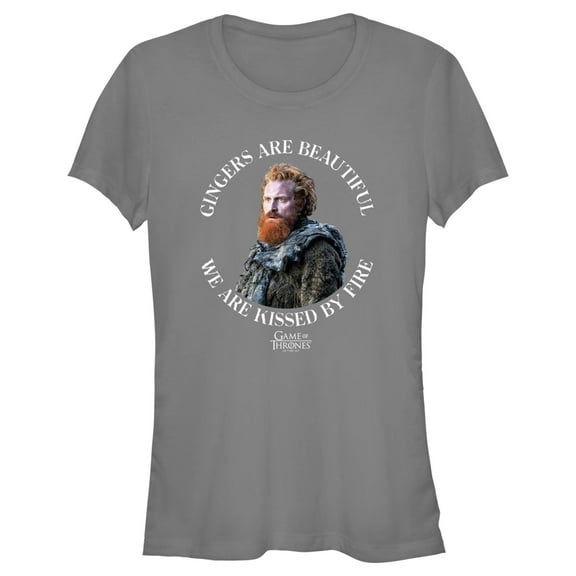 Junior's Game of Thrones Tormund Gingers are Beautiful  Graphic Tee Charcoal Small