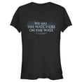 thumbnail image 1 of Junior's Game of Thrones Watchers on the Wall  Graphic Tee Black X Large, 1 of 2
