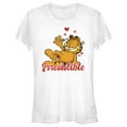thumbnail image 1 of Junior's Garfield Irresistible  Graphic T-Shirt, 1 of 5