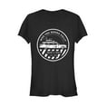 thumbnail image 1 of Junior's Ghostbusters Ecto-1 Wagon Logo  Graphic Tee Black 2X Large, 1 of 2