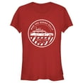 thumbnail image 1 of Junior's Ghostbusters Ecto-1 Wagon Logo  Graphic Tee Red X Large, 1 of 3