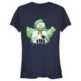 thumbnail image 1 of Junior's Ghostbusters Halloween Stay Puft Marshmallow Man Graphic Tee Navy Blue X Large, 1 of 3