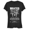 thumbnail image 1 of Junior's Harry Potter Bellatrix Wanted Poster  Graphic Tee Black Large, 1 of 3