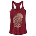 thumbnail image 1 of Junior's Harry Potter Gryffindor Coat of Arms  Racerback Tank Top, 1 of 4