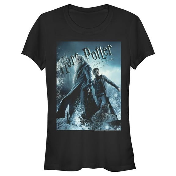 Junior's Harry Potter Half-Blood Prince Hidden Horcrux Poster  Graphic Tee Black X Large
