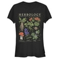 thumbnail image 1 of Junior's Harry Potter Hogwarts Herbology  Graphic Tee Black Large, 1 of 3