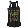 thumbnail image 1 of Junior's Harry Potter Hogwarts Herbology  Racerback Tank Top Black Large, 1 of 5