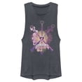 thumbnail image 1 of Junior's Harry Potter Love Until End Magic Festival Muscle Graphic Tee Denim Blue Heather X Small, 1 of 3