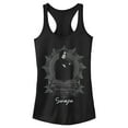 thumbnail image 1 of Junior's Harry Potter Snape Potions Frame  Racerback Tank Top Black Small, 1 of 4