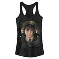 thumbnail image 1 of Junior's Harry Potter Wizard Best Friends  Racerback Tank Top Black Small, 1 of 4