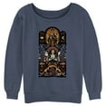 thumbnail image 1 of Junior's Hocus Pocus 2 Ornate Ritual Poster Sweatshirt Blue Heather 2X Large, 1 of 4
