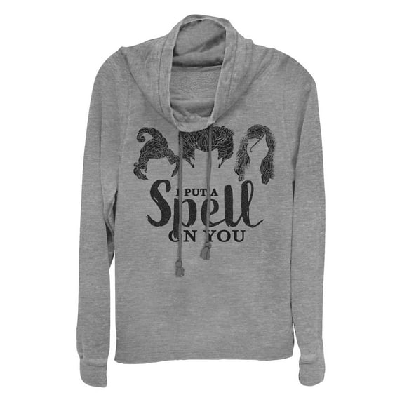 Junior's Hocus Pocus Hocus Pocus Witch's Spell on You Cowl Neck Sweatshirt
