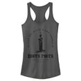thumbnail image 1 of Junior's Hocus Pocus I Lit Flame Candle Racerback Tank Top Charcoal Medium, 1 of 3
