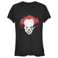 thumbnail image 1 of Junior's IT Chapter Two Chapter Two Pennywise Paint Drip  Graphic Tee Black Medium, 1 of 2