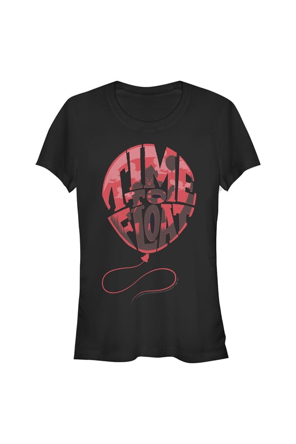 Junior's IT Chapter Two Chapter Two Time to Float Balloon Graphic Tee Black Small