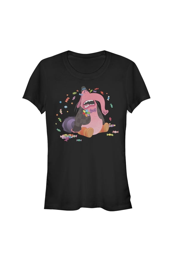 Junior's Inside Out Bing Bong Cry Candy  Graphic Tee Black X Large