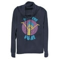 thumbnail image 1 of Junior's Inside Out Find the Fun  Cowl Neck Sweatshirt, 1 of 4