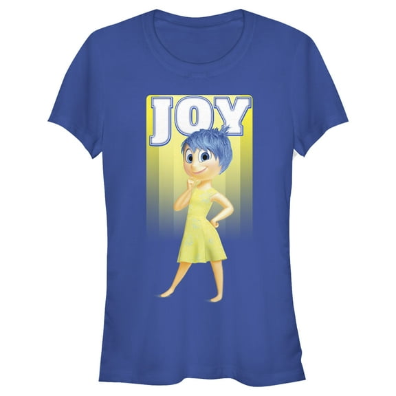 Junior's Inside Out Happy Joy Graphic T-Shirt
