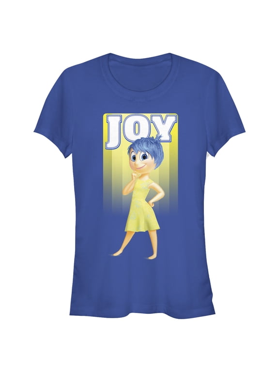 Junior's Inside Out Happy Joy Graphic T-Shirt