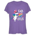 thumbnail image 1 of Junior's Inside Out Rainbow Unicorn Fab U Lous Graphic T-Shirt, 1 of 4