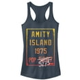thumbnail image 1 of Junior's Jaws Amity Island Population  Racerback Tank Top, 1 of 3