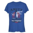 thumbnail image 1 of Junior's Jaws Amity Island Tourist Lighthouse  Graphic T-Shirt, 1 of 2