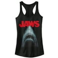 thumbnail image 1 of Junior's Jaws Shark Teeth Poster  Racerback Tank Top, 1 of 4