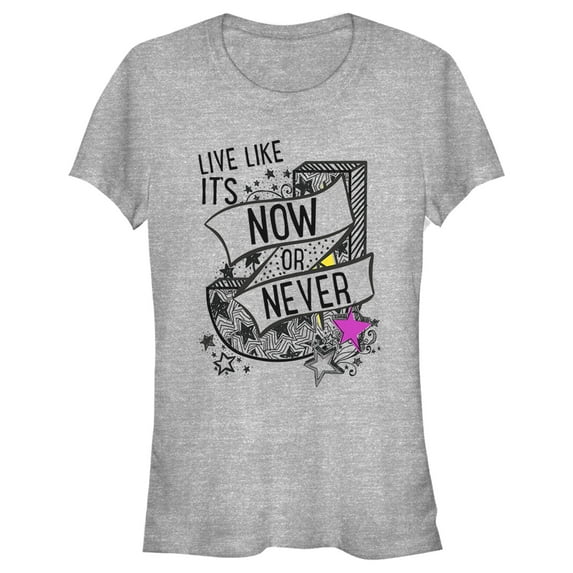 Junior's Julie and the Phantoms Live Like It's Now or Never Graphic T-Shirt
