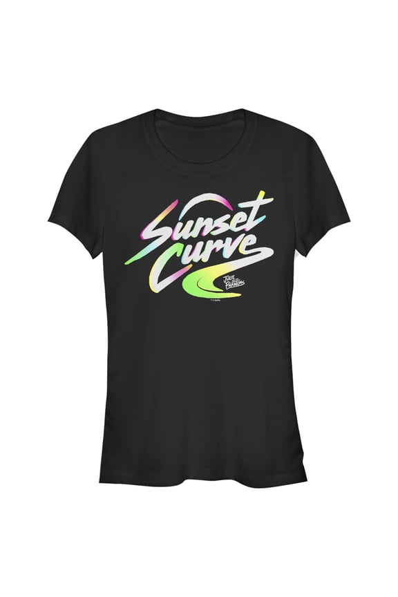 Junior's Julie and the Phantoms Sunset Curve Band Logo  Graphic T-Shirt