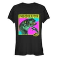 thumbnail image 1 of Junior's Jurassic Park Philosoraptor  Graphic Tee Black Large, 1 of 2