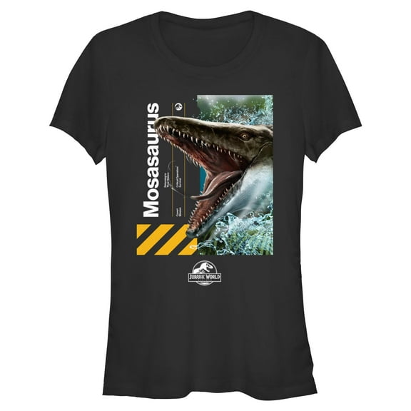 Junior's Jurassic World: Rebirth Mosasaurus Portrait Graphic T-Shirt