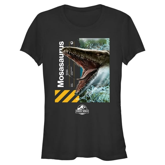 Junior's Jurassic World: Rebirth Mosasaurus Portrait Graphic T-Shirt