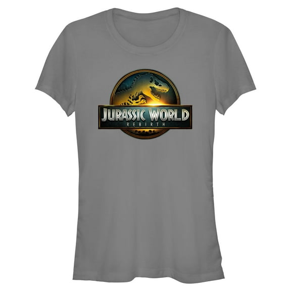 Junior's Jurassic World: Rebirth Official Movie Logo  Graphic T-Shirt