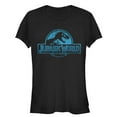 thumbnail image 1 of Junior's Jurassic World Water Ripple Logo  Graphic Tee Black Medium, 1 of 2