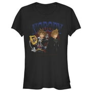 Junior's Kingdom Hearts 2 Keyblade Masters Graphic Tee Black 2X Large