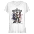 thumbnail image 1 of Junior's Kingdom Hearts 3 Hero Group Shot Graphic Tee White Small, 1 of 3