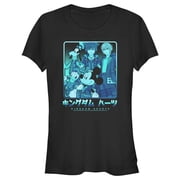 Junior's Kingdom Hearts 3 Heroes In a Box Graphic Tee Black Small
