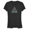 thumbnail image 1 of Junior's Lightyear Triangle Logo  Graphic Tee Black Small, 1 of 3