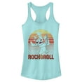 thumbnail image 1 of Junior's Lilo & Stitch Rock & Roll Sunset Racerback Tank Top Cancun X Small, 1 of 4