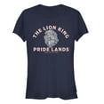 thumbnail image 1 of Junior's Lion King Live the King Sketch  Graphic Tee Navy Blue 2X Large, 1 of 2