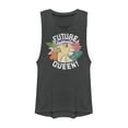 thumbnail image 1 of Junior's Lion King Nala Future Queen Festival Muscle Graphic Tee Charcoal X Large, 1 of 3