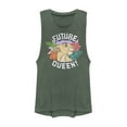 thumbnail image 1 of Junior's Lion King Nala Future Queen Festival Muscle Graphic Tee Pine Green Heather Large, 1 of 3