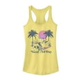 thumbnail image 1 of Junior's Lion King Vacay All Day  Racerback Tank Top Banana Medium, 1 of 3