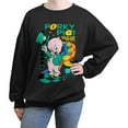 thumbnail image 1 of Junior's Looney Tunes Leprechaun Hat Porky Morning to You  Sweatshirt, 1 of 3