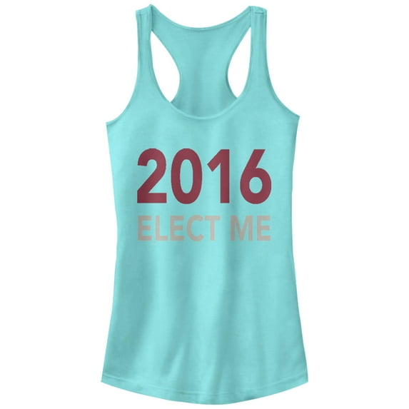 Junior's Lost Gods 2016 Elect Me Racerback Tank Top Cancun 2X Large
